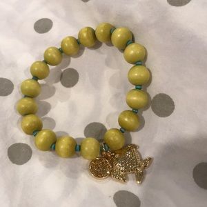 Green and Blue fish bracelet